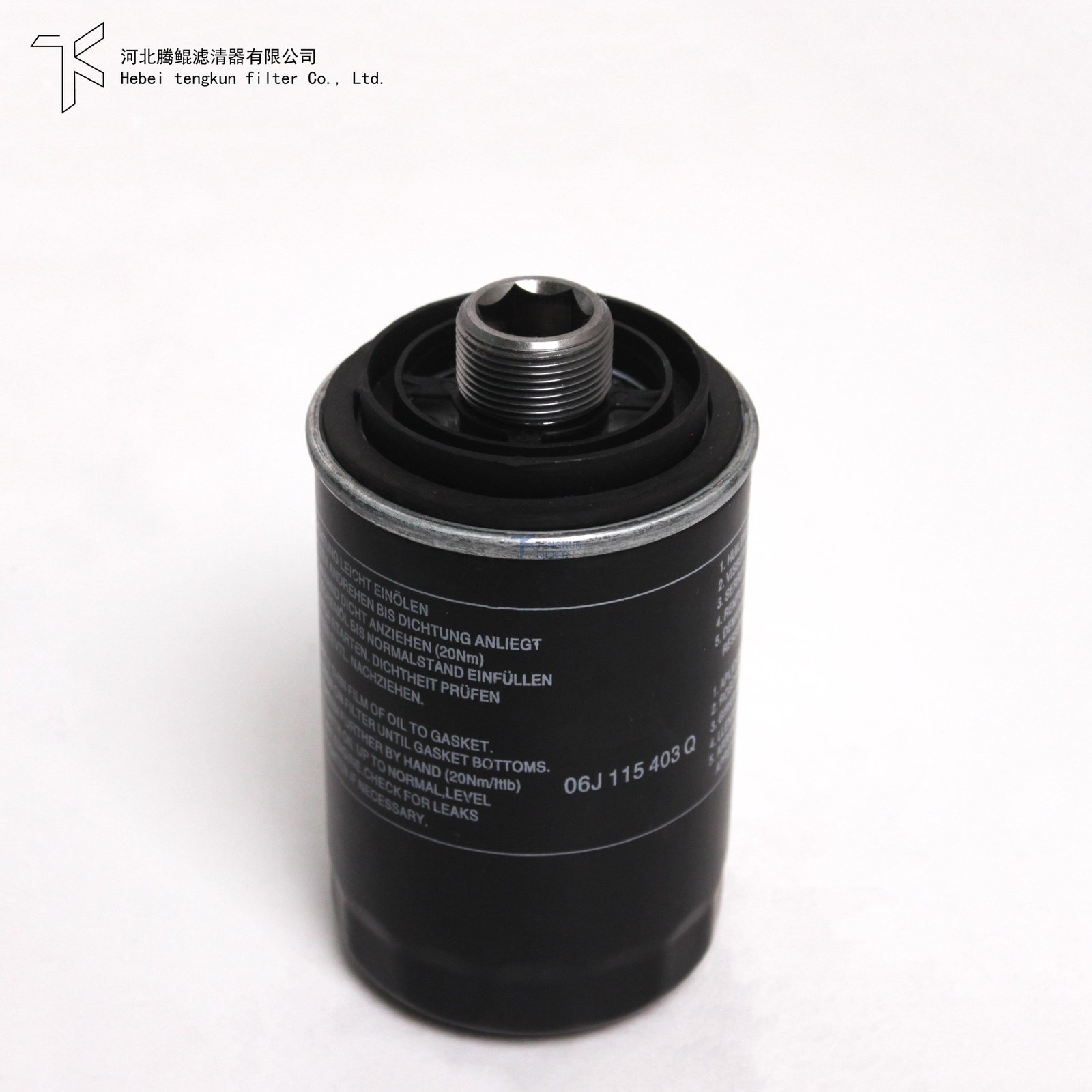 oil filter 06J 115 403Q Factory direct supply